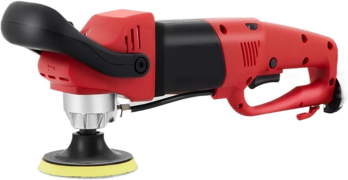Natte Steen Polijstmachine - Molen Schuurmachine - Graniet Afwerking - Variabele Snelheid - 100 mm Schijf - Rood