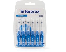 Interprox Premium Conical - Blauw - PHD 1,7 mm - 6 Ragers