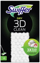 Swiffer Dry 3D clean dust lingettes recharge boîte de 14 pièces