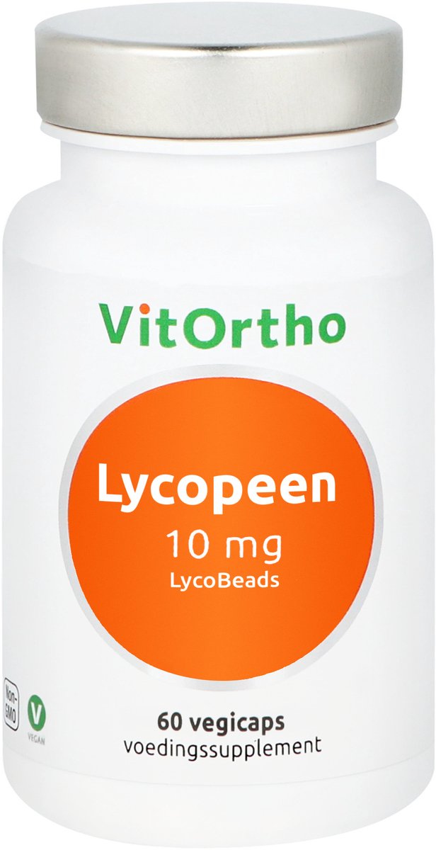 VitOrtho Lycopeen 10mg 60 Vegetarische capsules