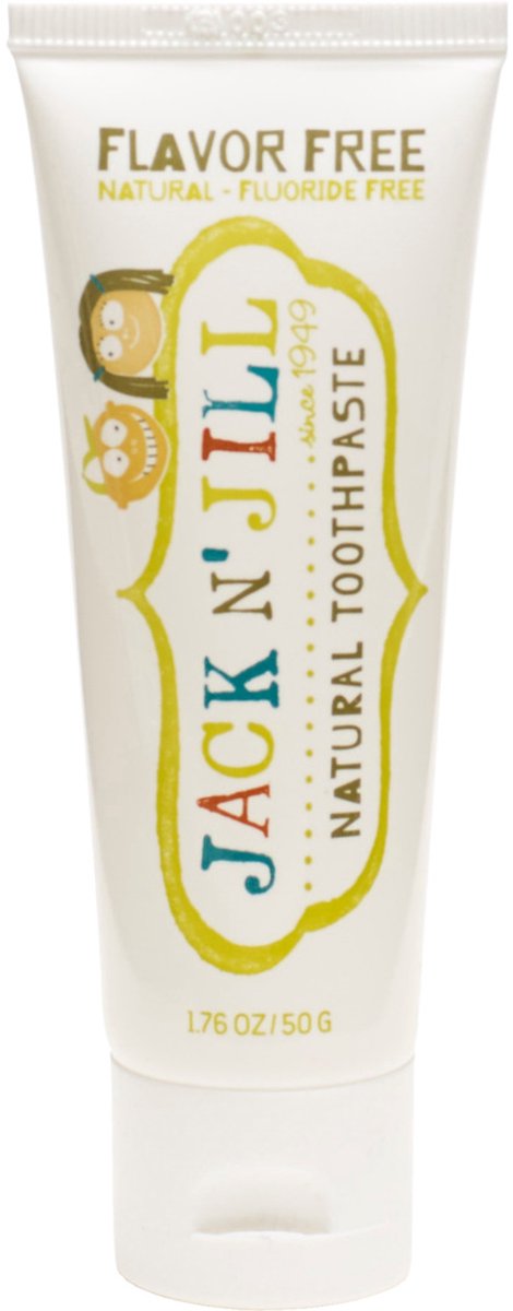 Jack n' Jill Natuurlijke Tandpasta Smaakvrij 50GR
