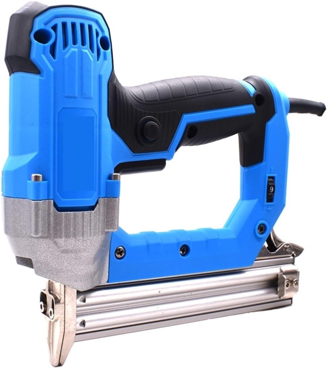 Elektrische Nietmachine - Nietpistool Hamer - Meubels Maken - Lage Werkruis - F30 - Grijs