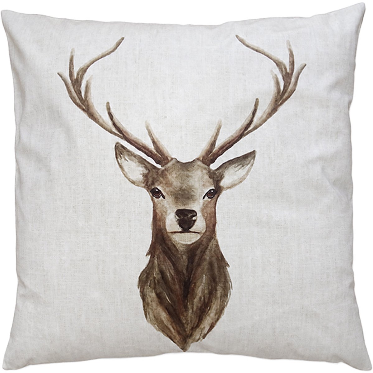 Clayre & Eef Sierkussen Beige Polyester Hert