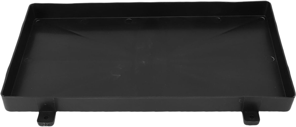 Maritieme Batterijhouder - Accubak Boot - Accu Beveiligen - Voorkomt Glijden - 36 x 25 x 4 cm - Zwart