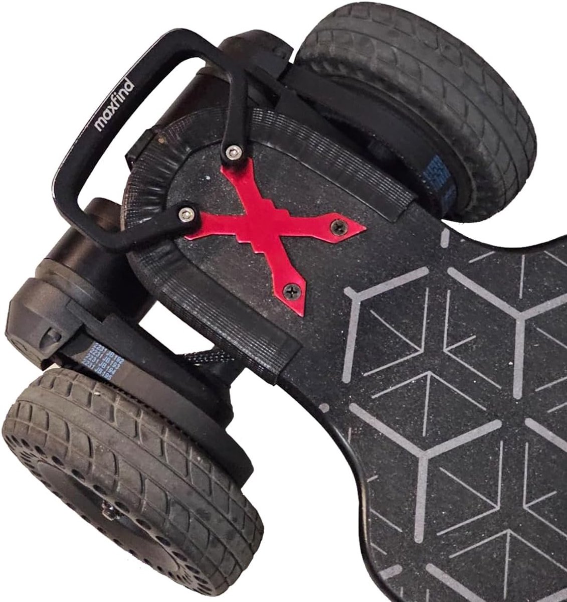 Skateboard Handvat Longboard Grip Veilig Transport Waterdicht Slijtvast 3.4 bij 5.3 inch