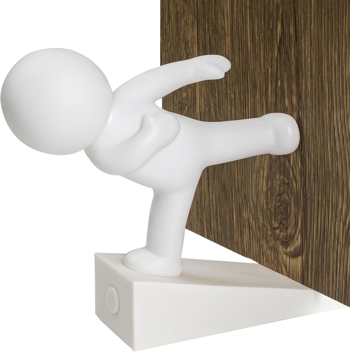 Deurstopper Figuur - Krasbestendig - Huis Organisatie - Universele Pasvorm - 15.6 cm Lengte - C