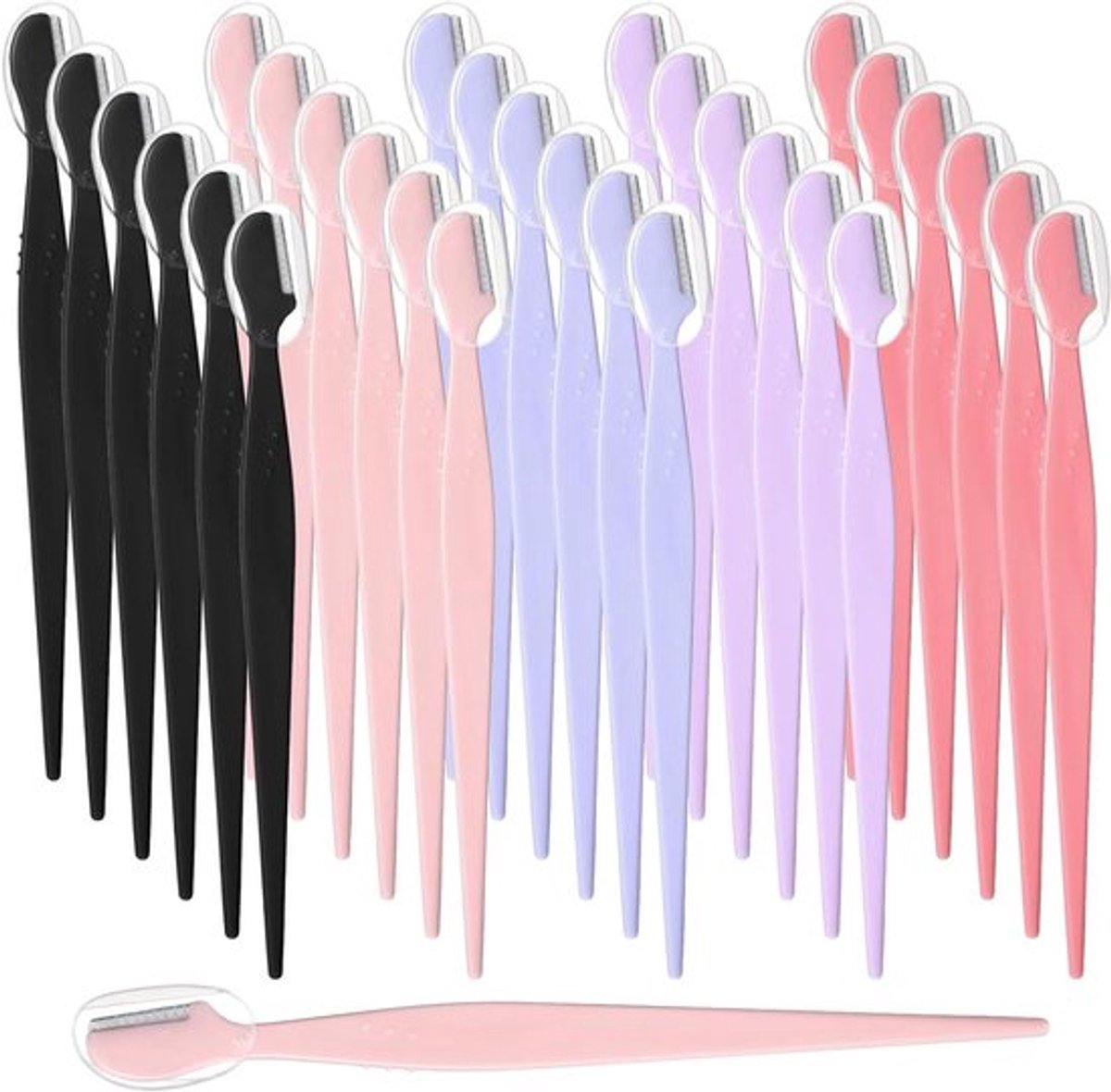 Meerdere wenkbrauwscheerapparaten Allecto Plus voor heren en dames