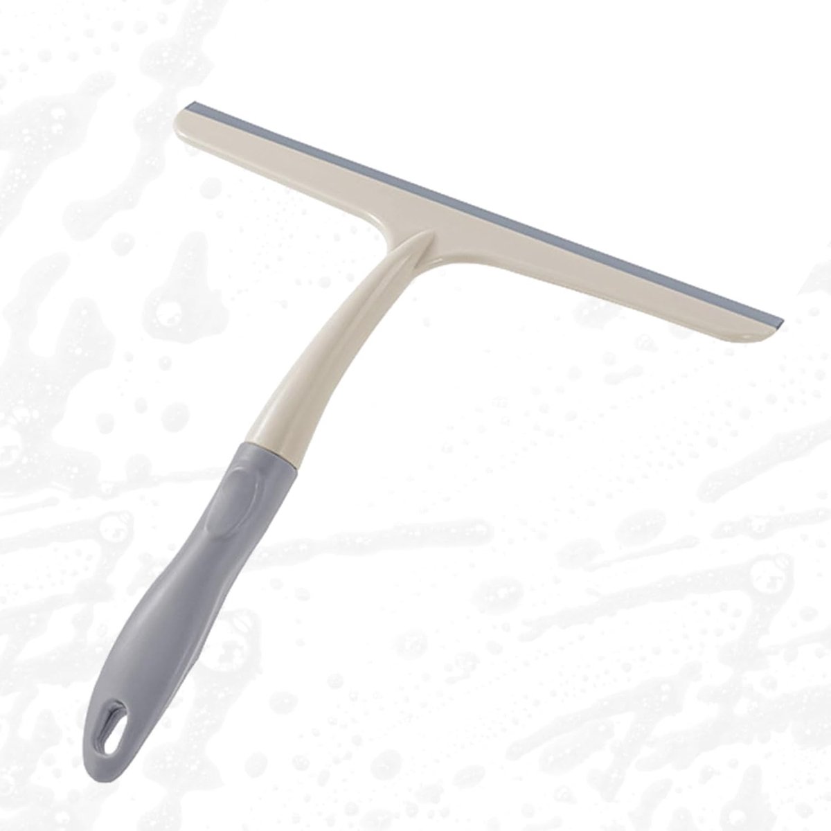 Raamtrekker - Douchewisser Schraper - Vlekken Verwijderen - Multifunctioneel Ontwerp - 24.5 cm - Grijs