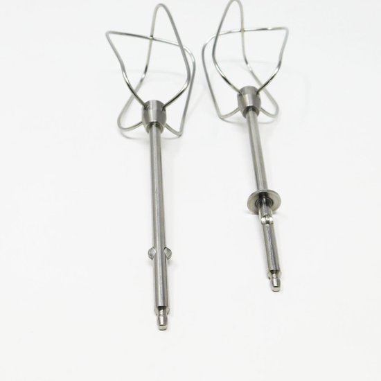 Mixer Accessoires - Garde Set - Beslag Maken - Roestvrij Staal - Set Links Rechts - Zilverkleurig — afbeelding 3