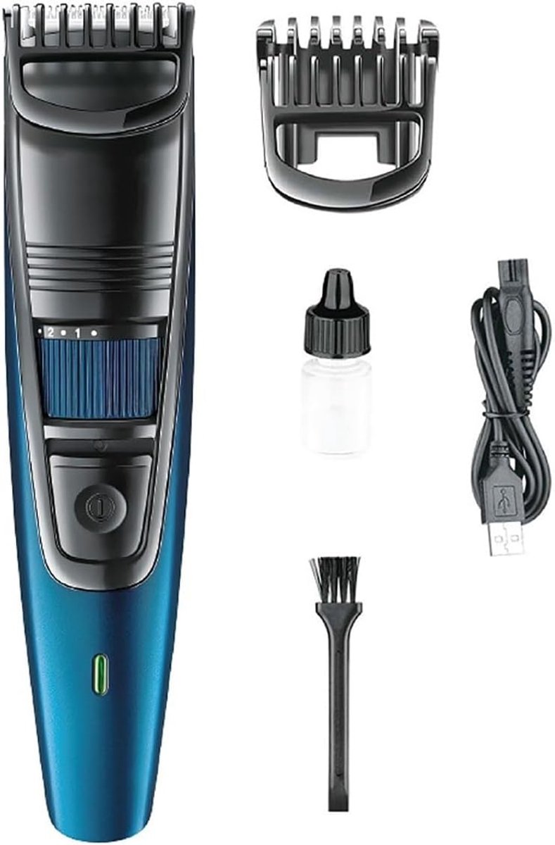 Haarknipgereedschap - Kappers trimmer - Thuis kapsels - Precisie messen - Oplaadbaar - Zwart