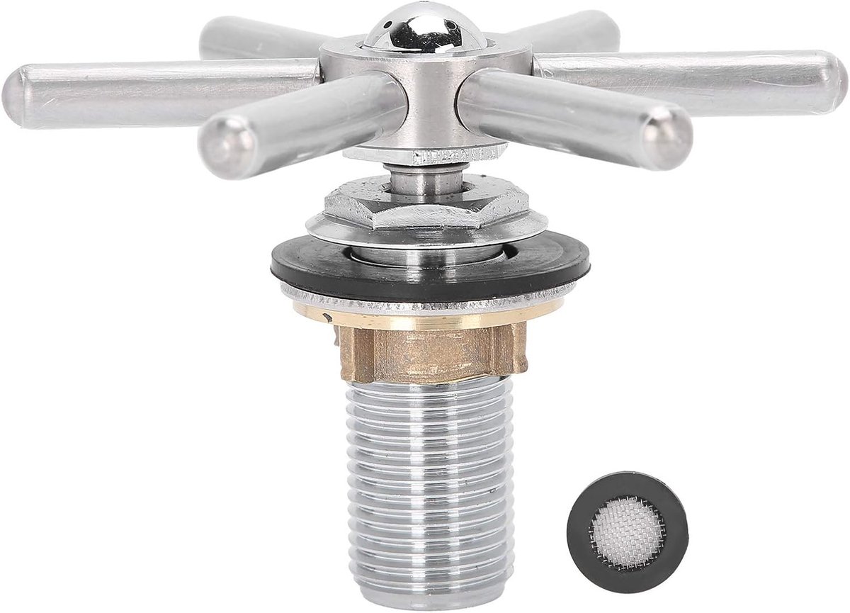 Automatische Bekerreiniger - Glazen Spoeler - Snel Glazen Reinigen - Multi-hoek Waterspoeling - 10.5x7.5cm - Zilver