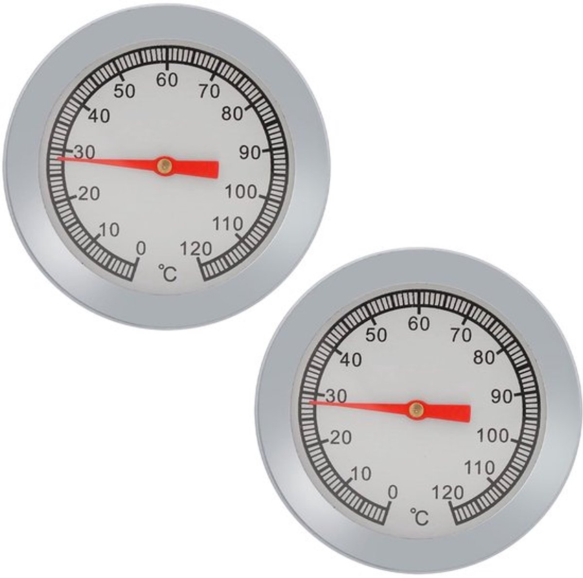 Dailygoody - Grill Thermometer - RVS Temperatuurmeter - Geschikt