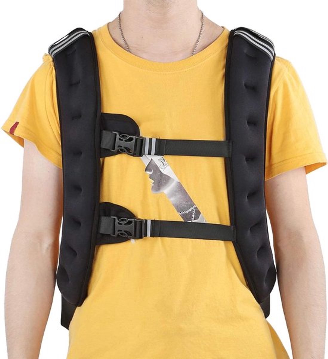 Gewogen vest voor krachttraining en gewichtstraining - Allecto Plus