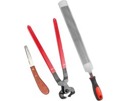 Hoefverzorgingsschaar - Paardentrimmer Veehouderij - Hoefonderhoud - Ergonomisch Ontwerp - 43 x 10 x 5 cm - Niet gespecificeerd