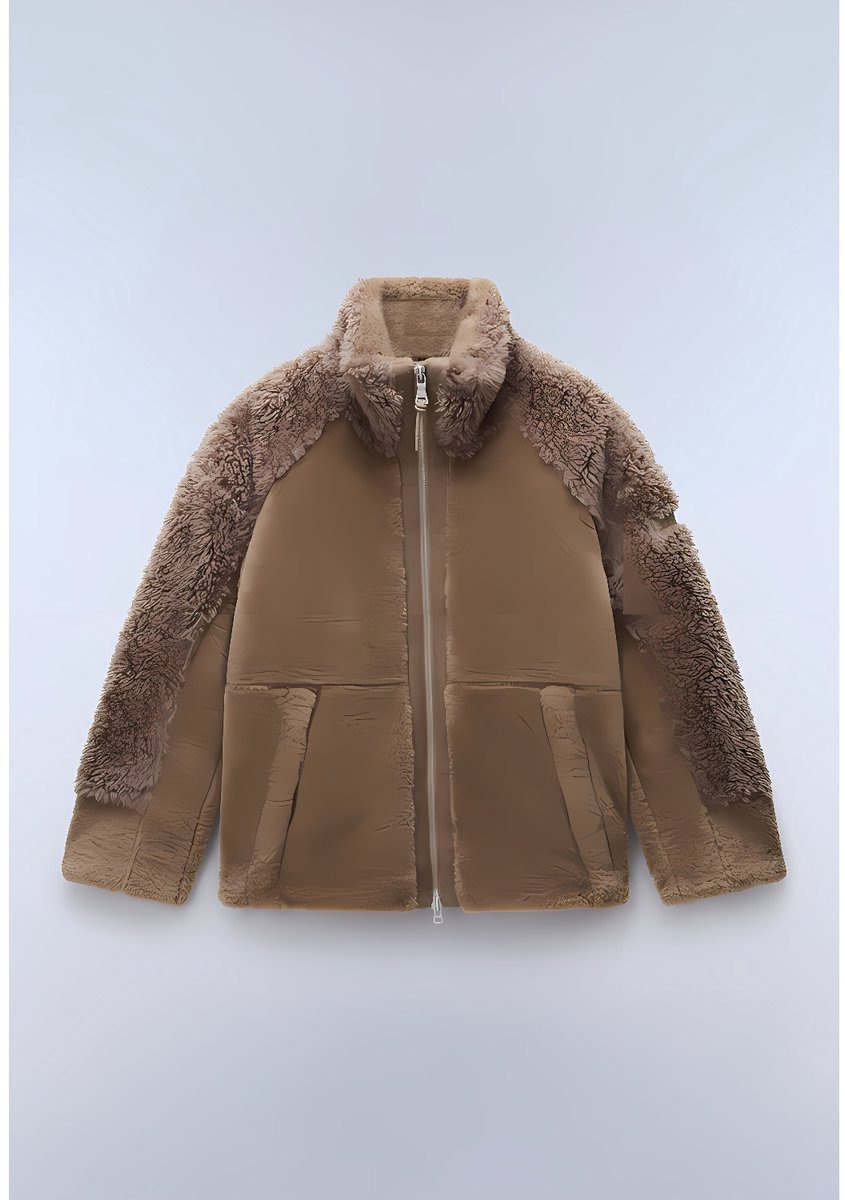 Napapijri functionele damesjas A-Falkner W NP0A88WI -XL Fallen Rock N1t
