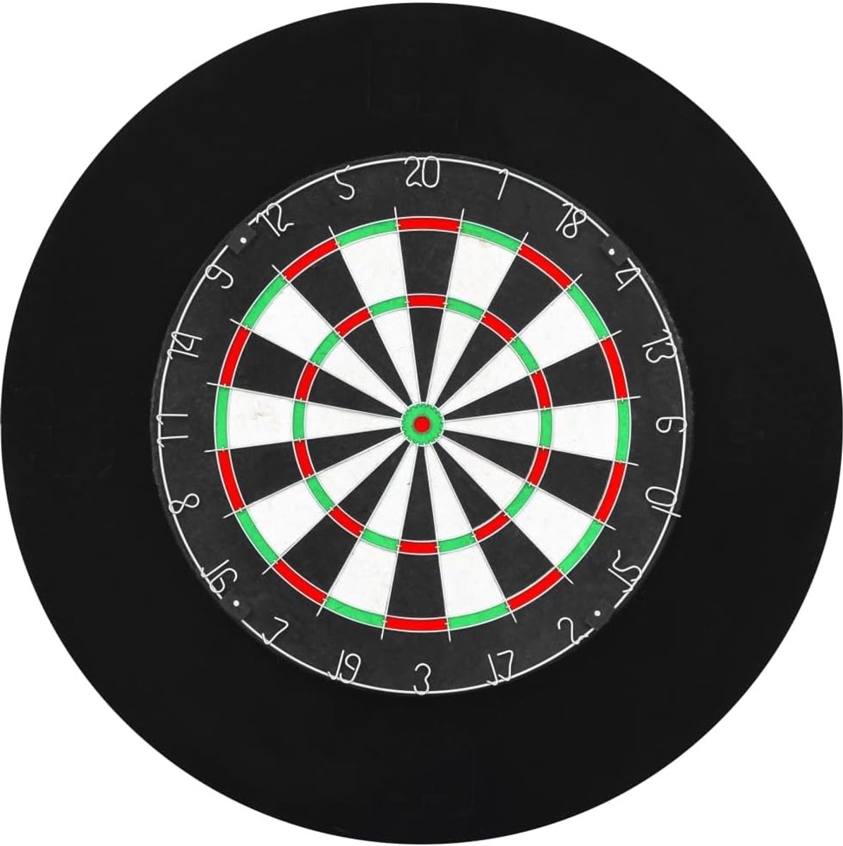 Dartbord Surround Ring - Muur bescherming - Muur beschermen - EVA schuim met hoge dichtheid - 70.5 cm buitendiameter - Zwart