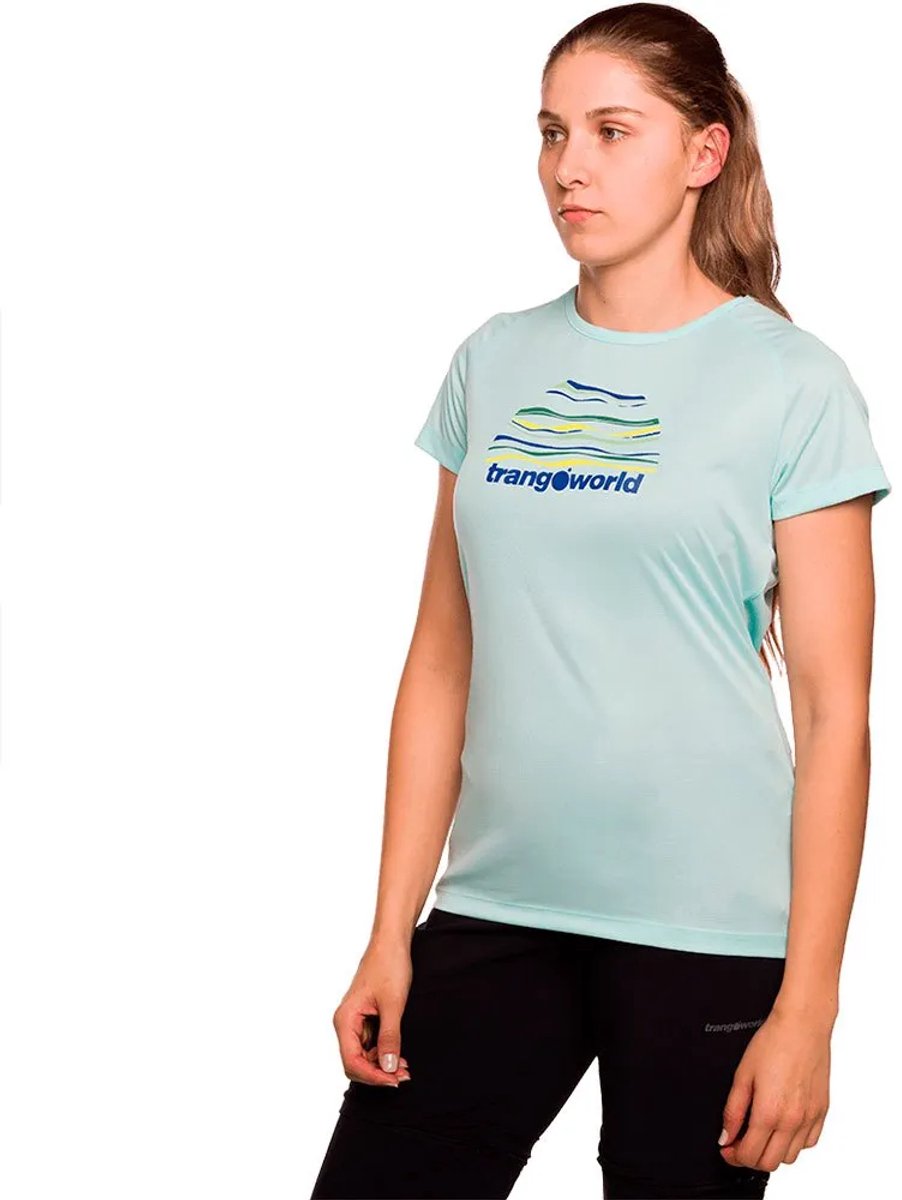 Trangoworld Sihl T-shirt Met Korte Mouwen Vrouw Groen