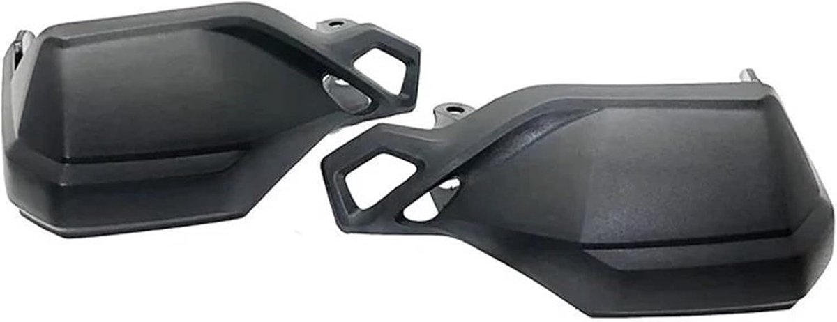 Motorfiets Handkappen - Handkappen Stuurkappen - Bescherming Tegen Weer - Slagvast Plastic Aluminium - Set - Zwart