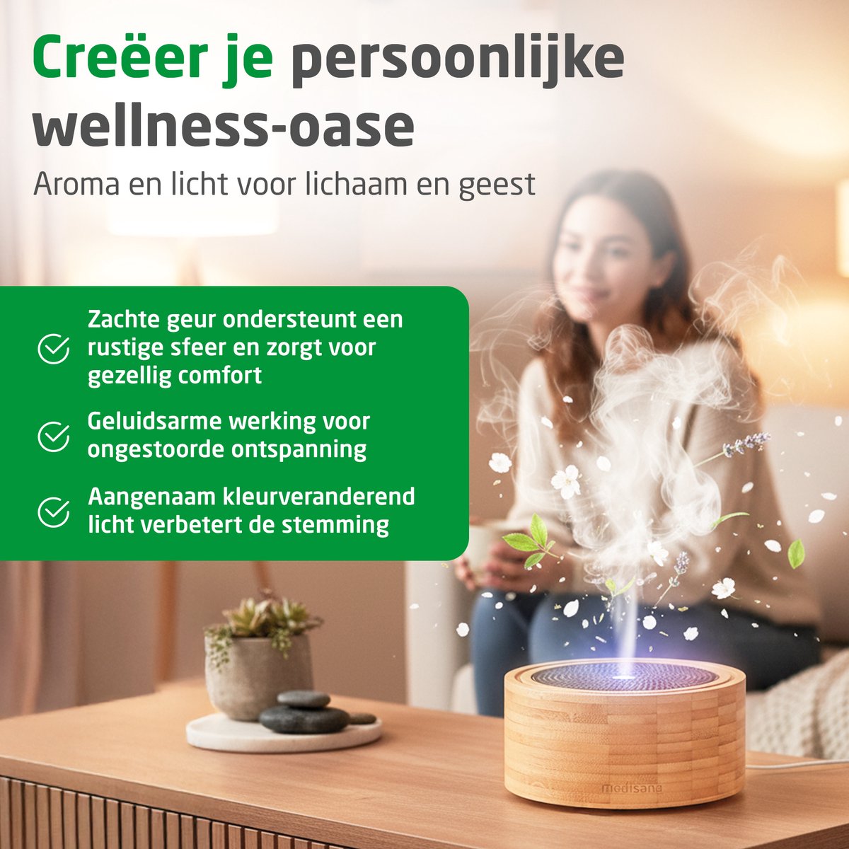 medisana AD 625 - Aroma Vernevelaar — cadeau in Wonen & Interieur - foto 5