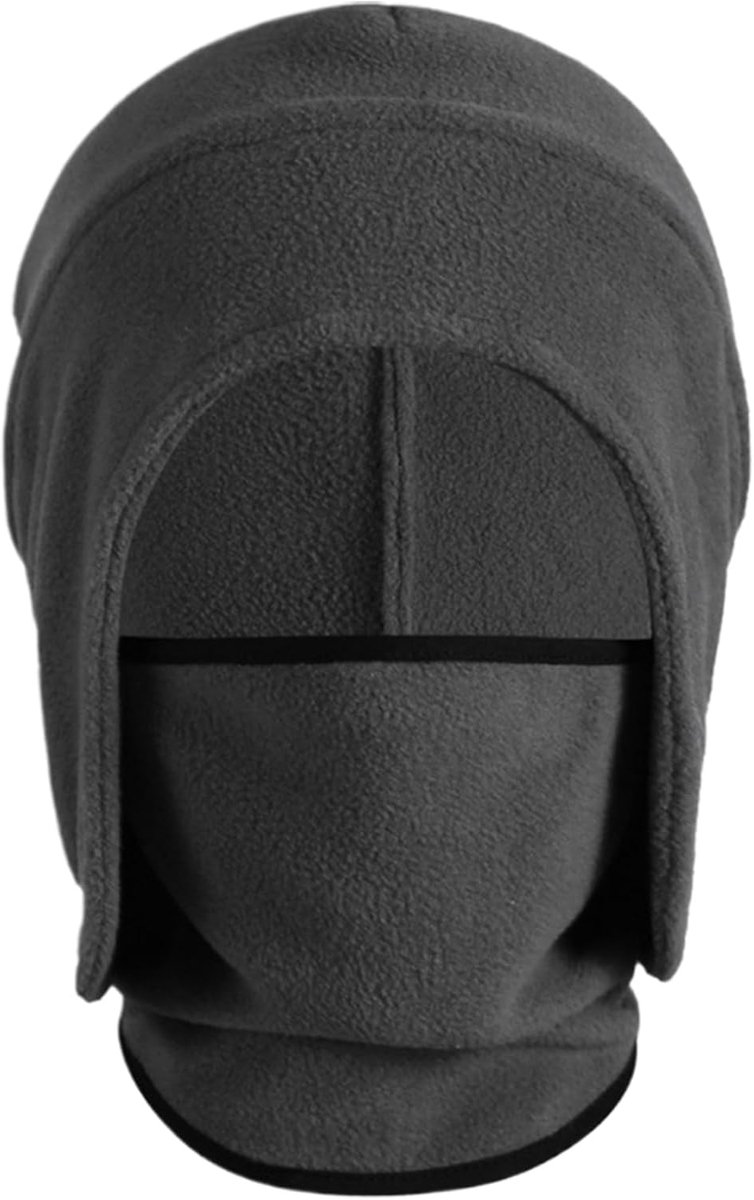 Winter Gezichtsmasker - Ski masker - Buitenactiviteiten - Winddicht Ademend - 34x30cm - Zwart