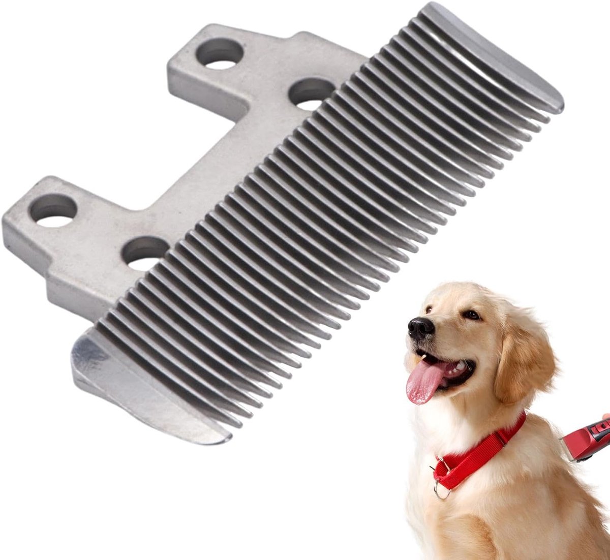 Vervangende Trimmerkop - Honden Trimmer Opzetstuk - Dieren Verzorgen - 35 Tand Precisie - 4.5 x 2.5 x 0.5 cm