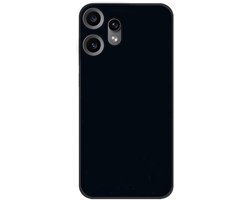 Zwart Dun TPU Hoesje Geschikt voor Nothing CMF Phone 2 Pro | Back Cover | Lichtgewicht | Ultra Dun | Flexibel | Zacht