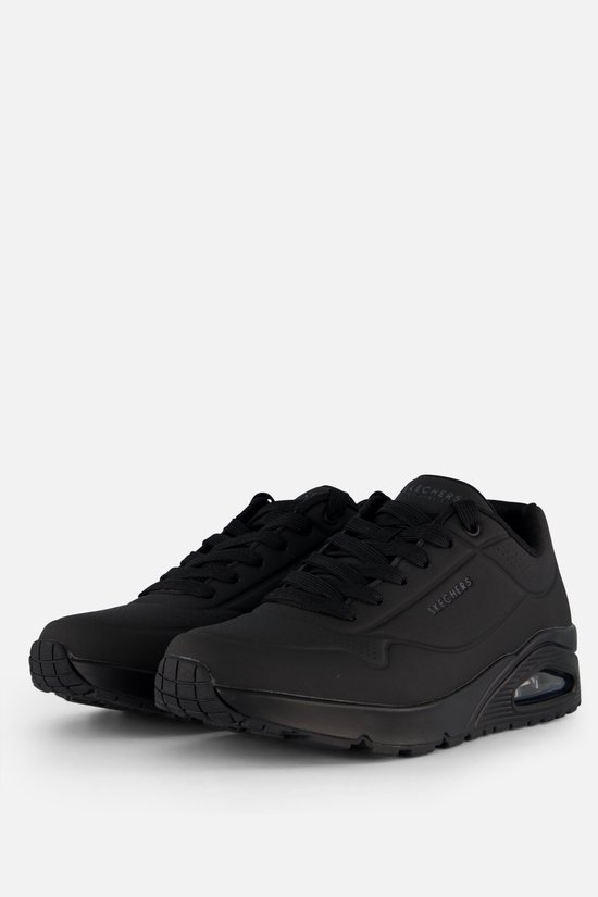 Skechers Uno - Stand On Air - Heren Sneakers - Zwart