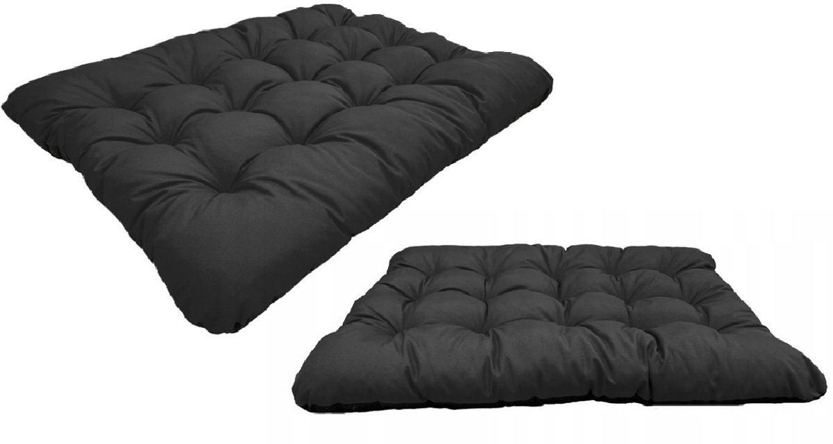 AIO Factory Prestige Serie - Waterdichte Hondenbed - Zwart - 140x100 cm - Siliconen Vulling