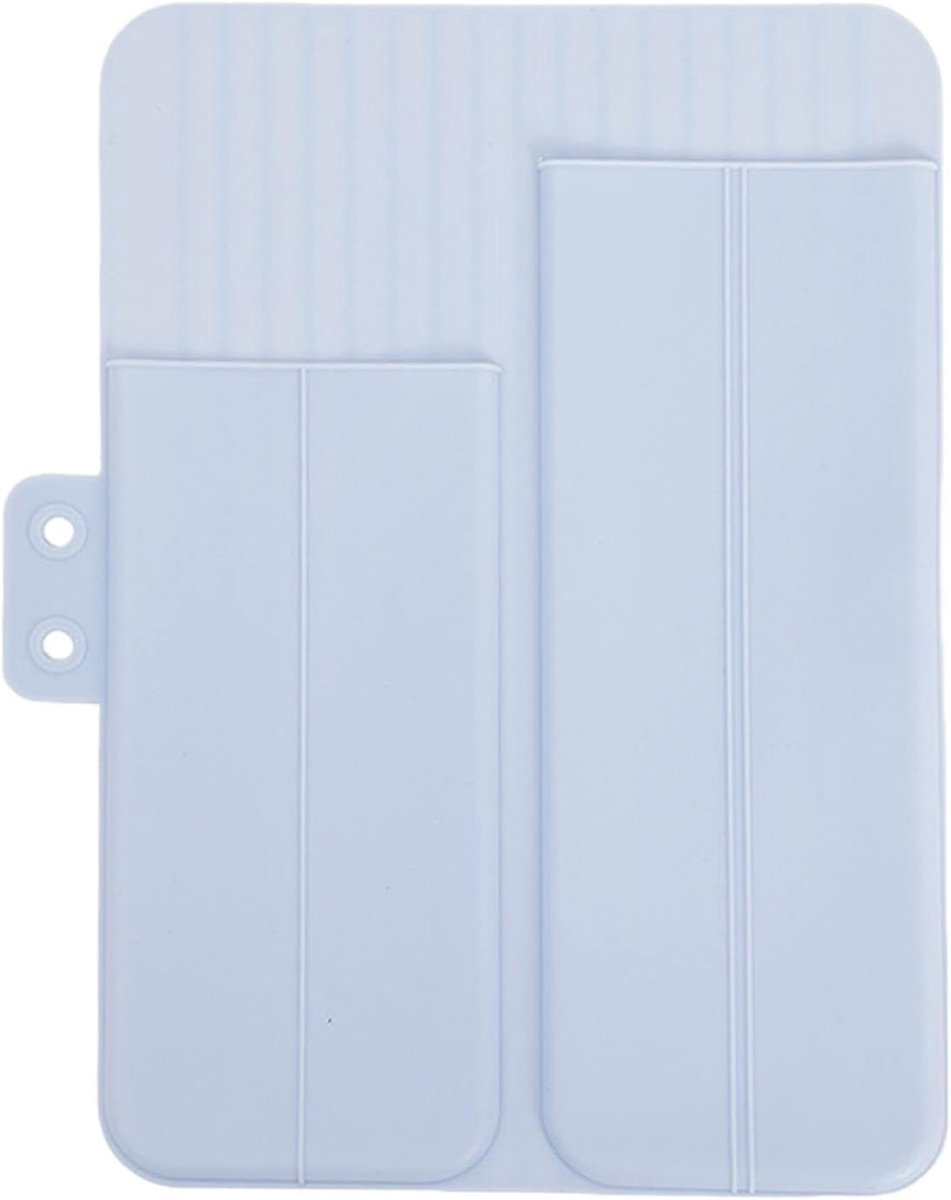 Opbergtas Krultang - Hittebestendige Mat - Haarstyling Organiseren - Beschermt Werkbladen - 29.5 x 21.9 cm - Blauw