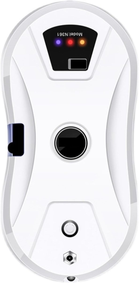 Raamreiniger Robot - Automatische Glazenwasser - Streeploos Ramen - Dubbele Spray Functie - 0.95 kg Lichtgewicht - Zwart
