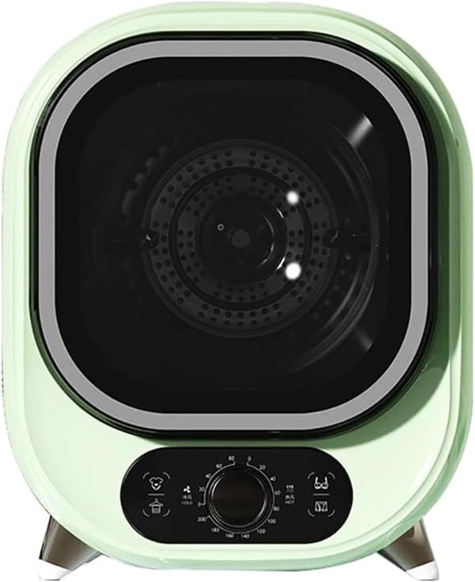 Mini Wasdroger Compacte Droger Draagbaar Snel Kleding Drogen Stil 35 Decibel 0.8 Kg Groen