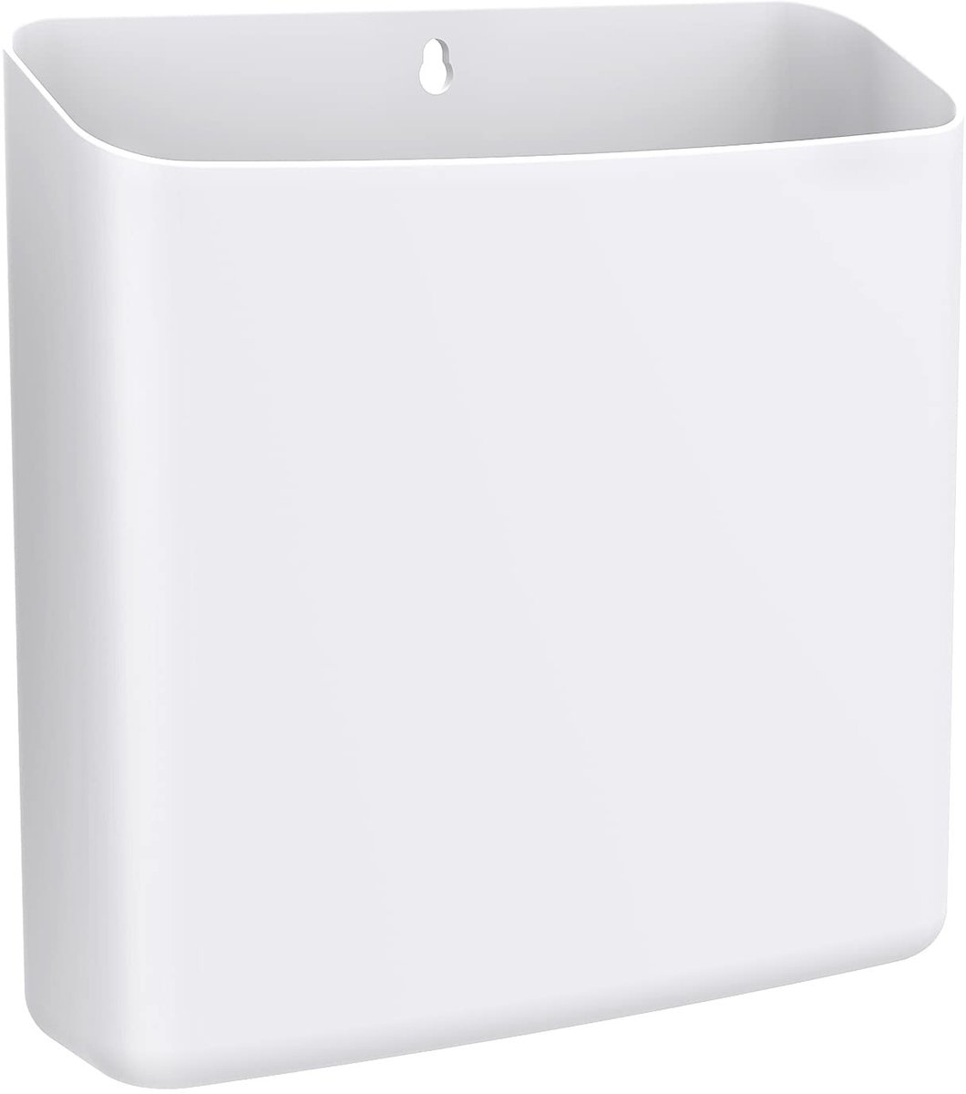 Solidchoice- Pluisbak Magnetische Opslag - Opbergmand voor Wasruimte - Organizer voor Wasmiddel Pods - Muurmontage - Verbreed - Schokbestendig