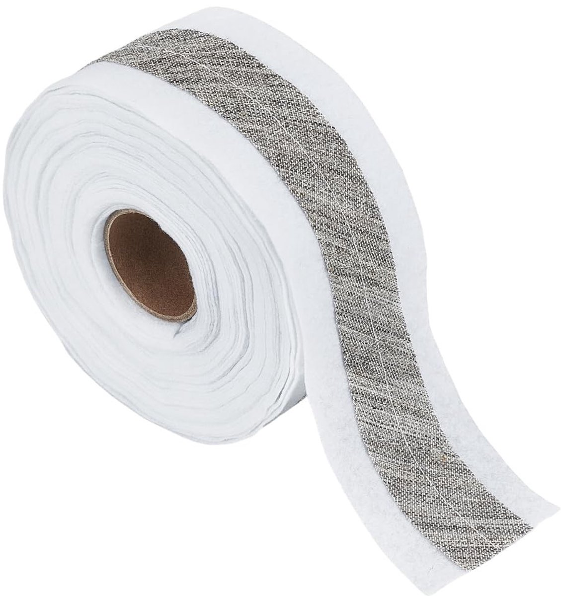 Solidchoice- Schouderpads Ademend - Mouwrol 10m/60mm - Polykatoen - Slijtvast - Verstelbaar - Ondersteunt Mouwboog - Mouwvulling