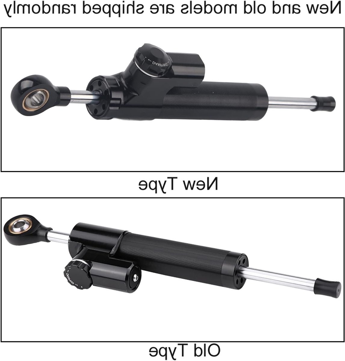 Steering Damper voor Motorfiets - Stabilizer met Bevestigingsbeugel, Vibratie Demping en Veiligheidscontrole voor Optimale Stuurprecisie