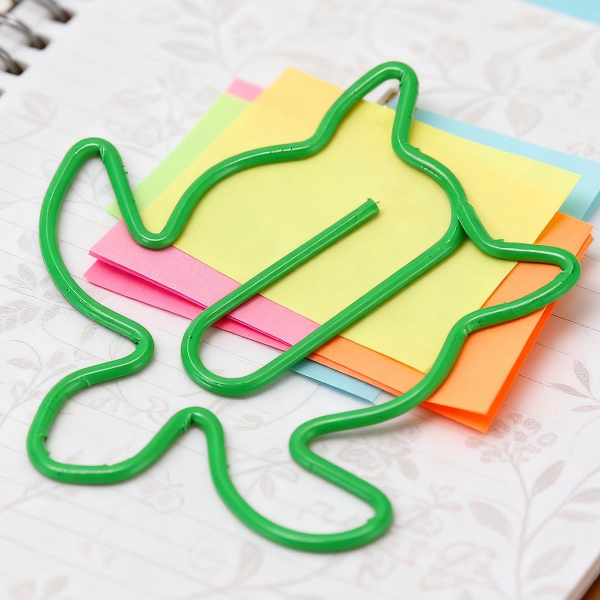 Dailygoods- Papieren Clips Diervormig Ontwerp - Gegalvaniseerd Metaal - Sterke Klemkracht - Decoratieve Clips - Klein Formaat - 100 Stuks - Paperclips
