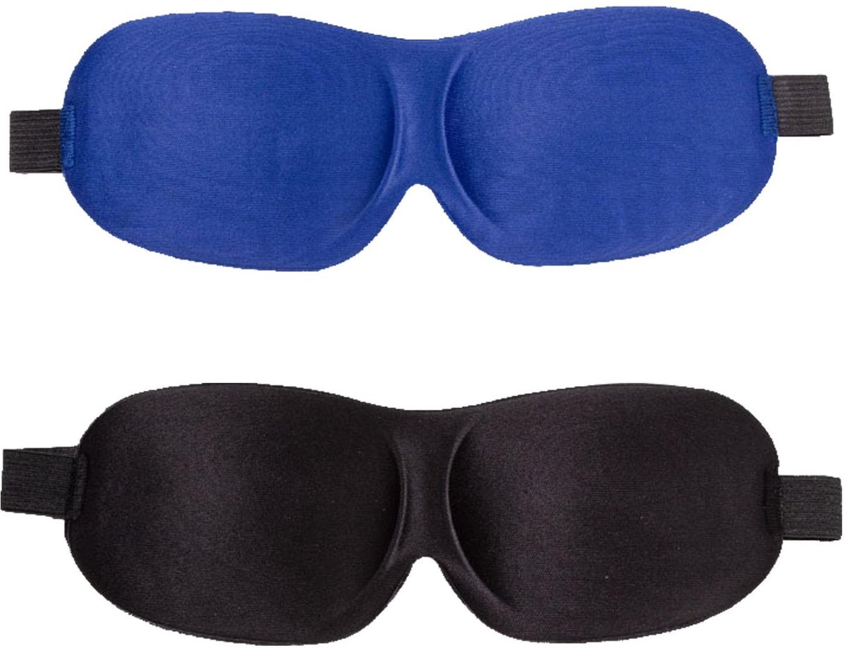 Dailygoods- Slaapmasker 3D - Verduisterend - Oogslaapmasker - Zacht en huidvriendelijk - Verstelbaar - Comfortabele pasvorm - Oogmasker