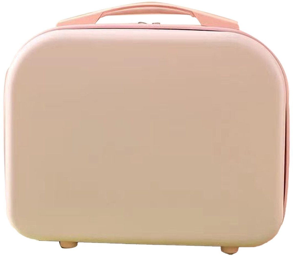 Dailygoods- Cosmetische Tas Harde Schaal - Lichtgewicht Make-up Handbagage - Grote Capaciteit - Draagbaar Handvat - Multifunctionele Opslag - PC Materiaal 30 x 15 x 24 cm - Make-up Koffer