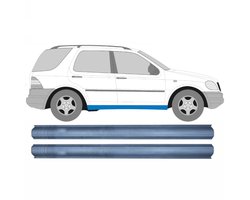 Reparatie dorpel voor Mercedes M-Class ML W163 1998-2005 / Links = Rechts / Set