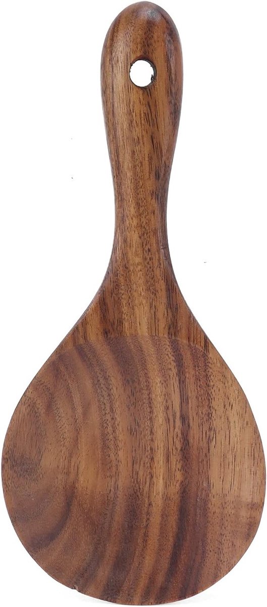 Houten Rijstlepel, Onmisbaar Keukengerei Voor Koken en Serveren van Rijst, Ideaal Voor Thu