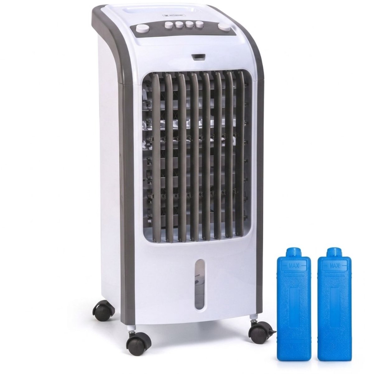 Bol.com BluMill Mobiele Aircooler - Verrijdbare Luchtkoeler - Inclusief Luchtbevochtiger aanbieding
