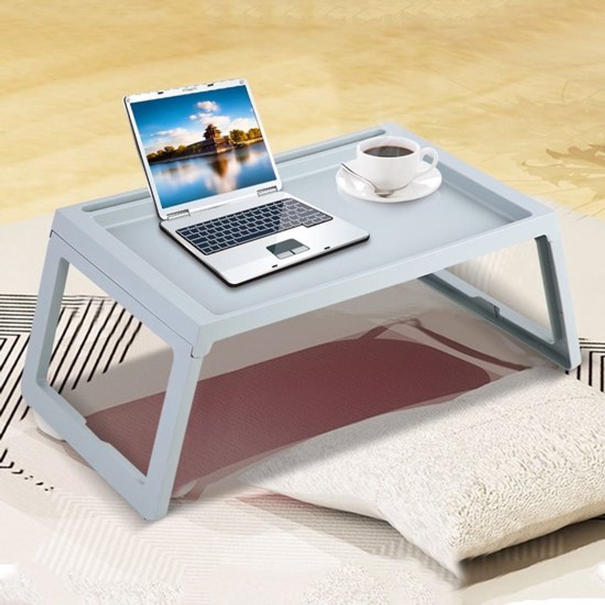 OmGoods - Dailygoody - Bijzettafel - Opvouwbare serveerplank - Notebookstandaard