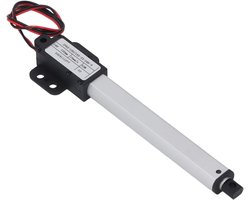 Mini Lineaire Actuator - Elektrische Zuiger - Automatisering Machines - IPX4 Waterbestendig - 100 Mm Slag - Grijs