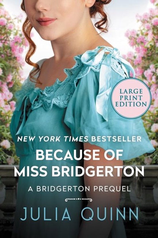 Because of Miss Bridgerton - cover