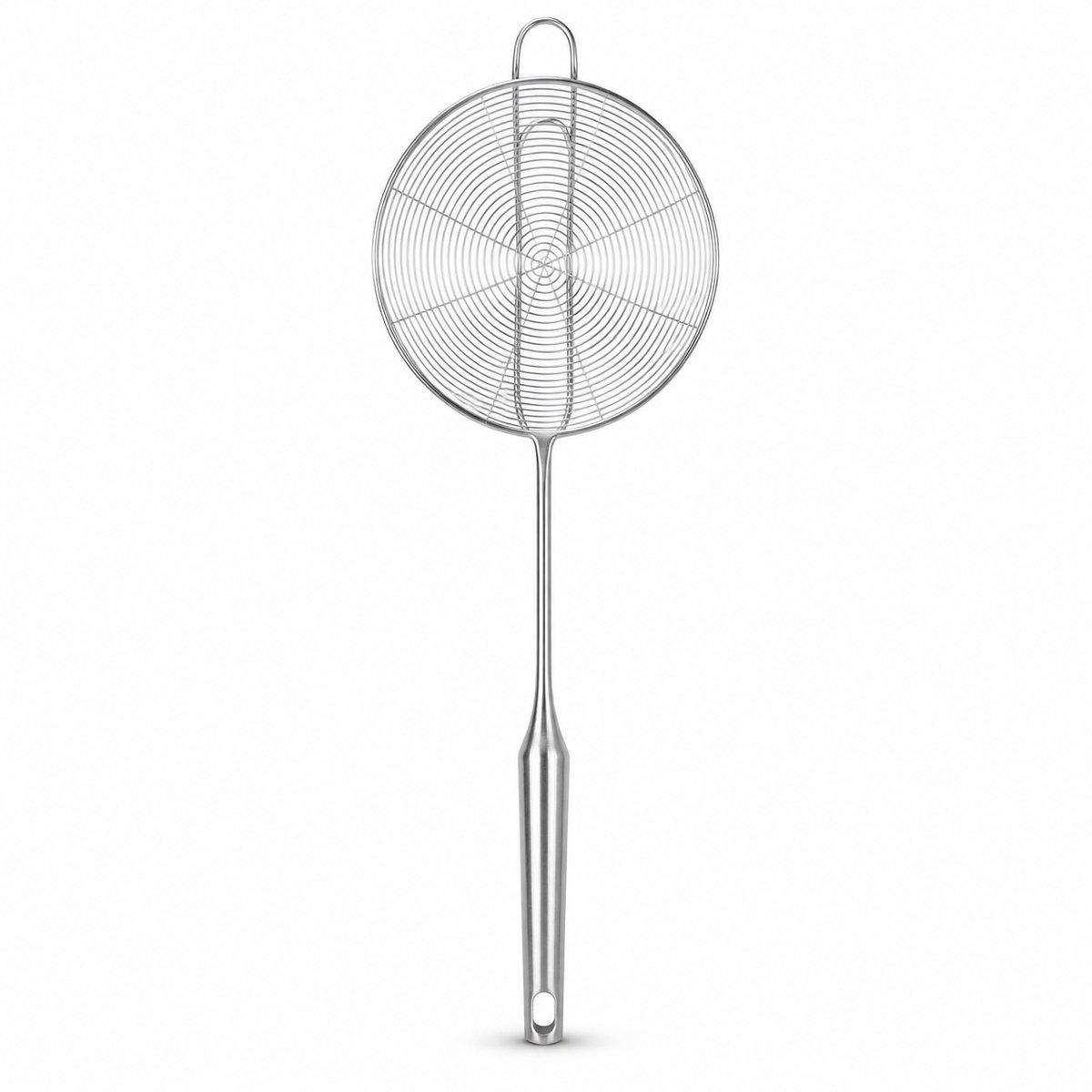My Green Deal – RVS Skimmer Lepel 18 cm – Vergietlepel – Schuimspaan – Spinnenzeef – Premium 304 RVS – Extra Groot & Vaatwasserbestendig