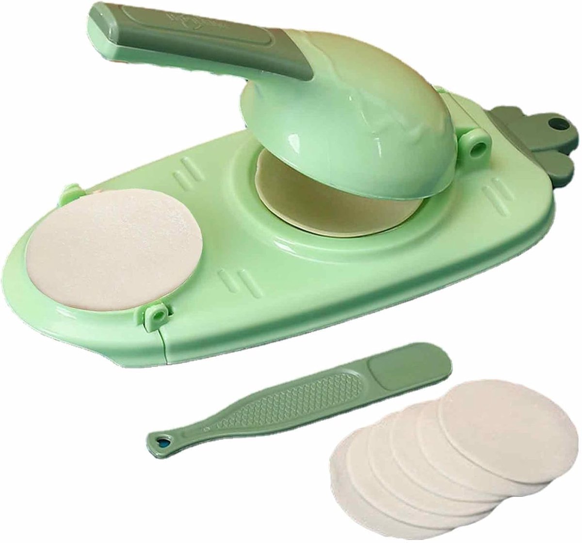 Tortilla Maker - Deeg Pers - Wraps Maken - Multifunctioneel Ontwerp - 27.5 cm - Oranje