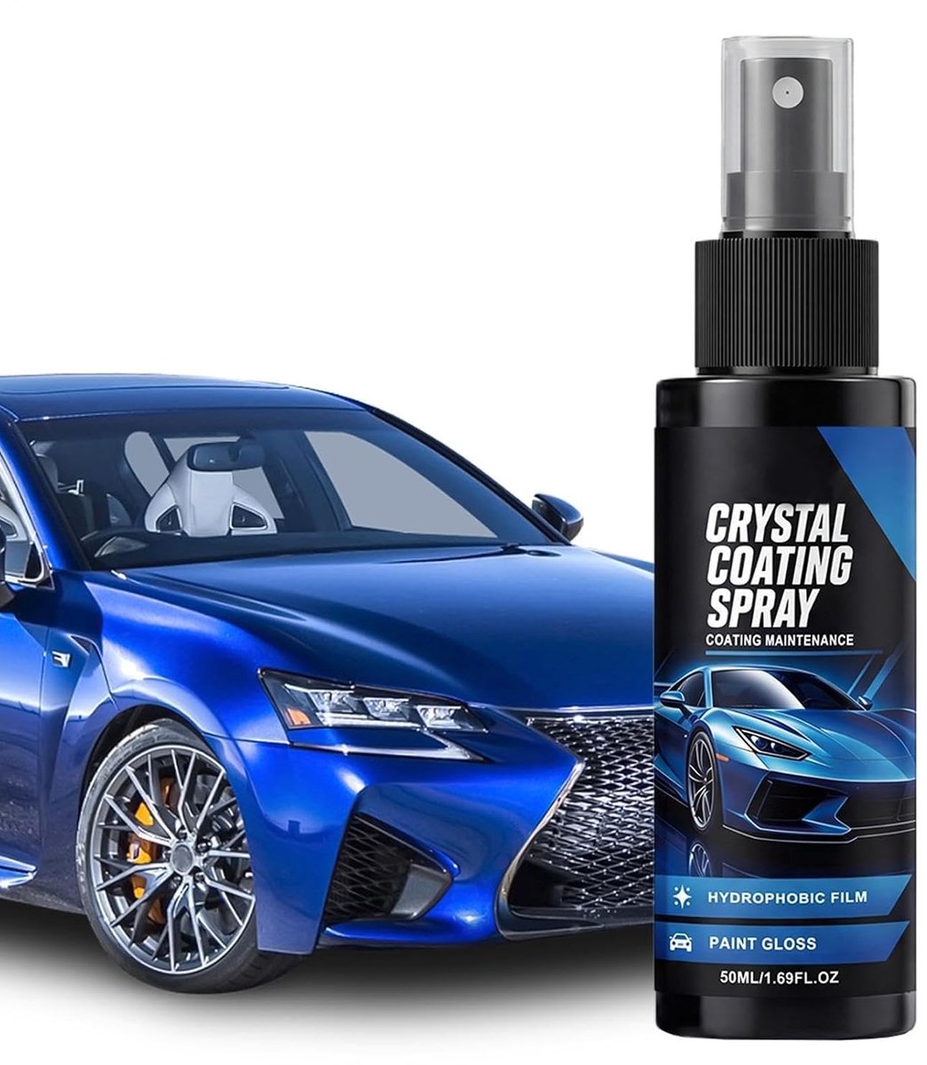Auto Coating Spray - Keramische Coating - Lak Beschermen - Hydrofobe Nanolaag - 50ml - Transparant