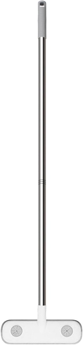 Raamhor Reiniger - Horrenborstel Schoonmaker - Horren Schoonmaken - Dubbelzijdig Reinigen - 97 cm - Wit