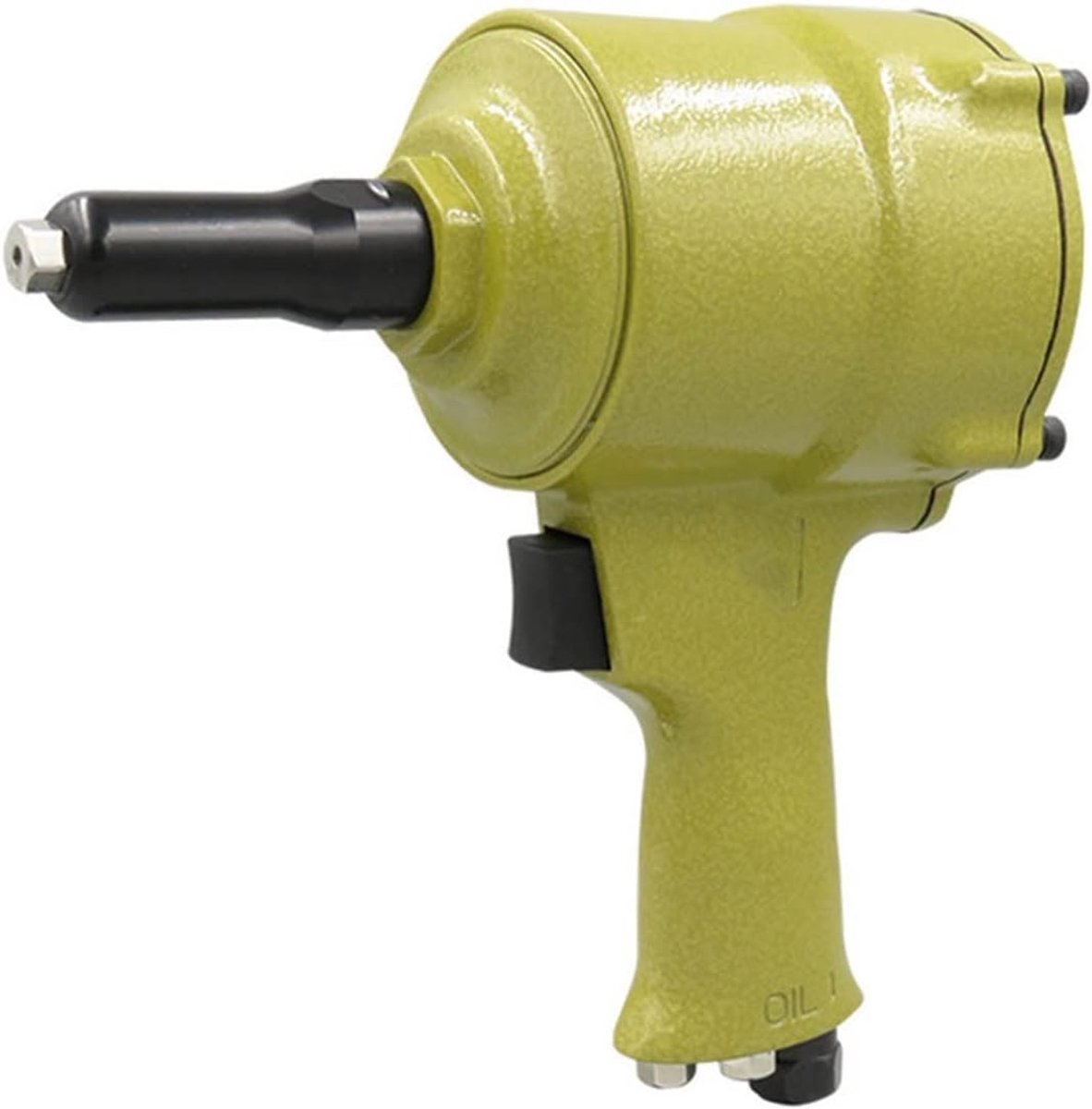 Pneumatische Klinknagel - Klinknagel Tool - Metaal Verbindingen - Eén Hand Bediening - 2.4-4.8mm - Zwart