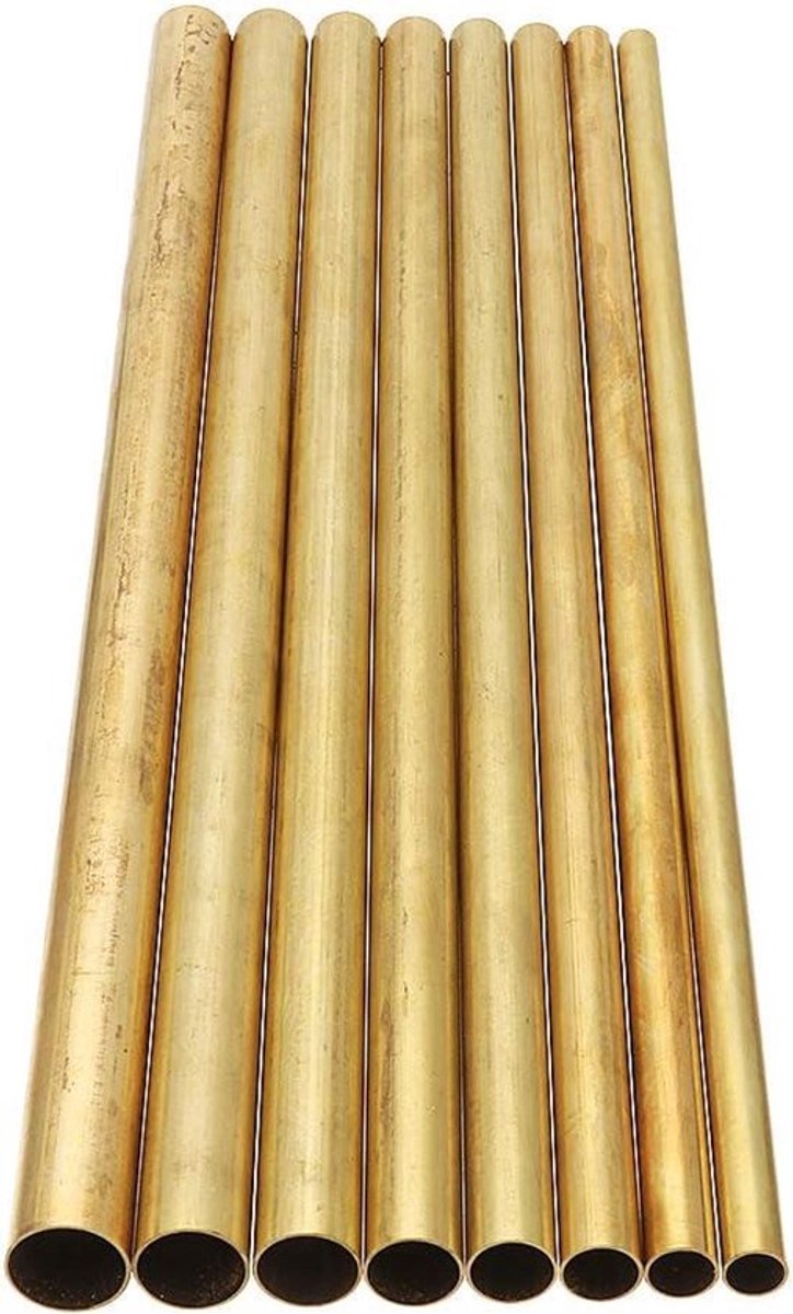 Inovra Plus Messing Ronde Buis Rod 8-15mm 30cm