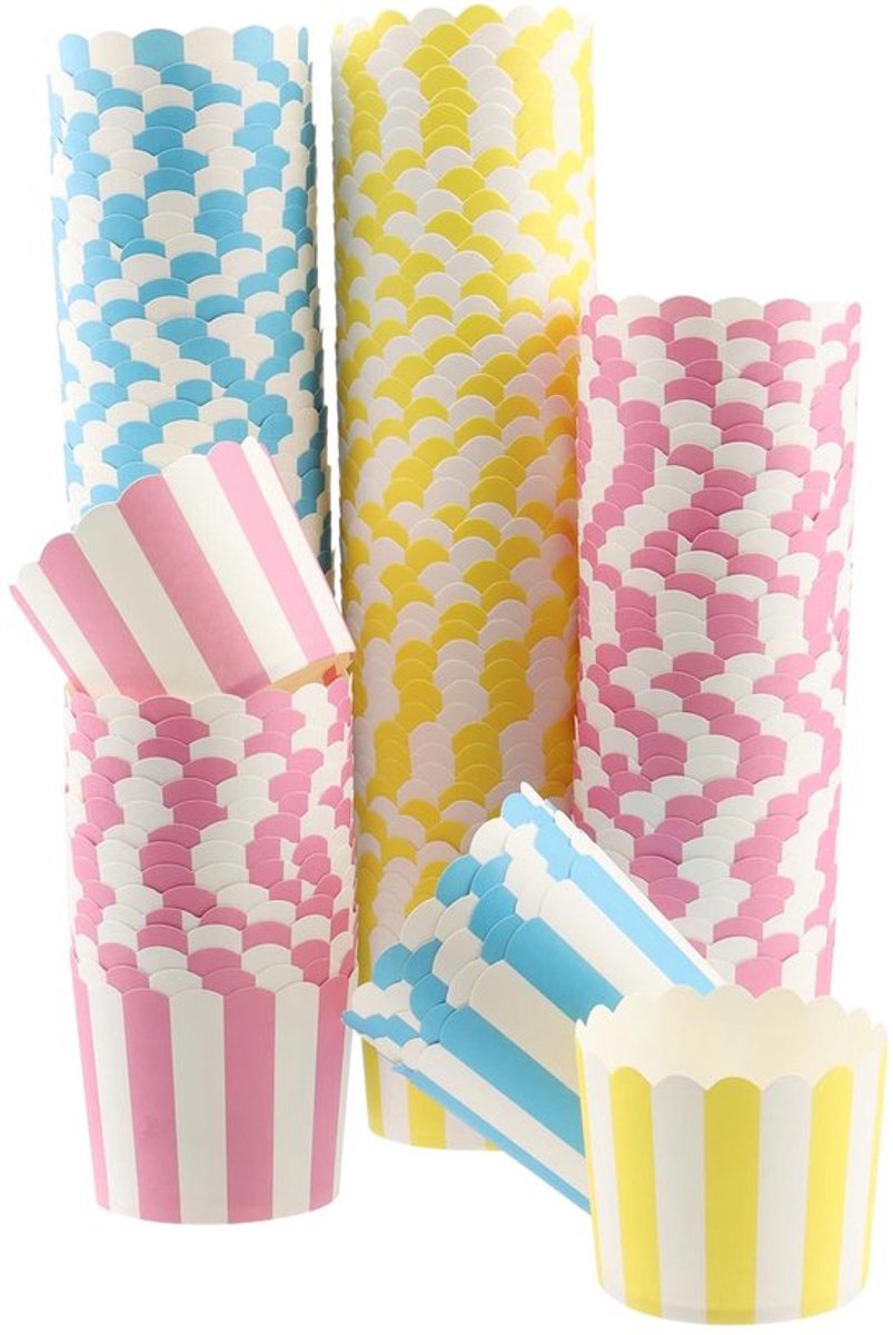 Cupcake-vormpjesDailygoody - 150 stuks hoge kwaliteit